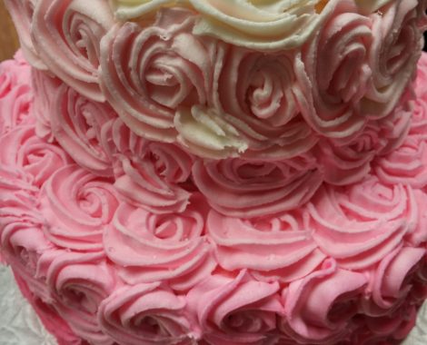 Ombre rosettes